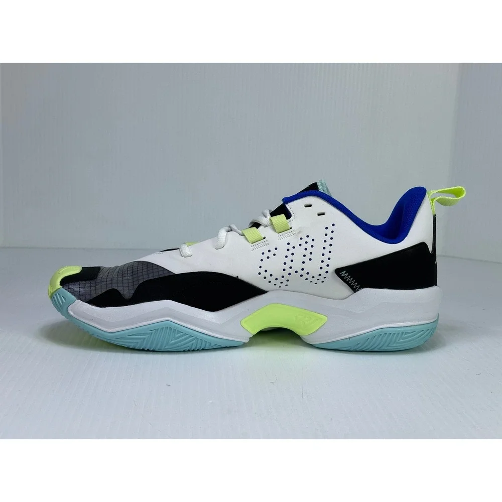 Jordan One Take 4 Mens Basketball Shoes Black White Electric Green DO7193-003